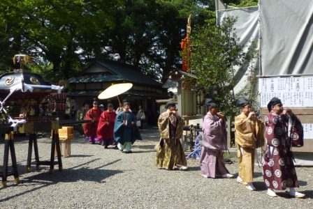 上総国一宮玉前神社例祭に出席しました